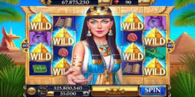 Đồ họa đẹp trong slot Nữ hoàng Ai Cập